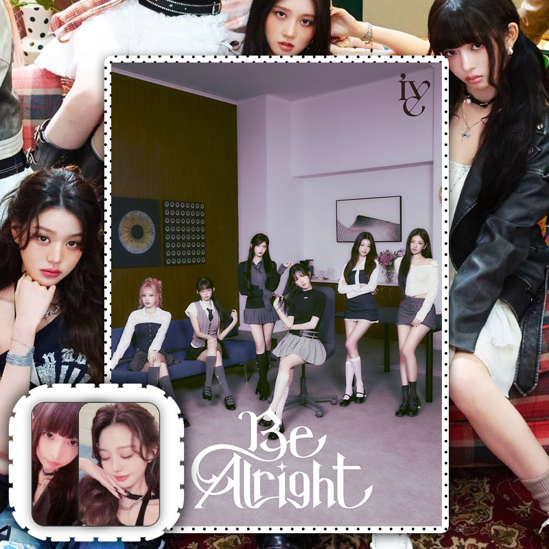 아이브 일본 앨범 3집 초판특전+미공포Be Alright DAREME비올라잇IVE 한정반E - 상품 이미지