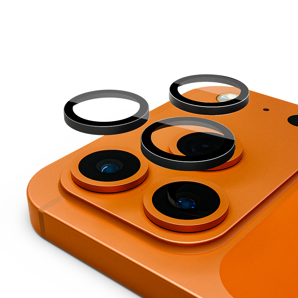 아이폰 카메라 렌즈 프레임 강화유리필름 아이폰17 프로, 1매입