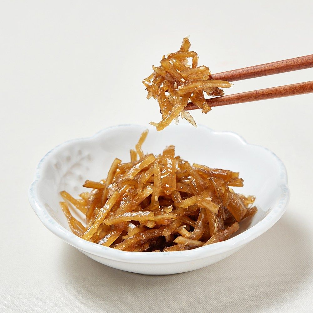 고소하고 아삭한 고운 우엉채볶음 120g - 메인 이미지