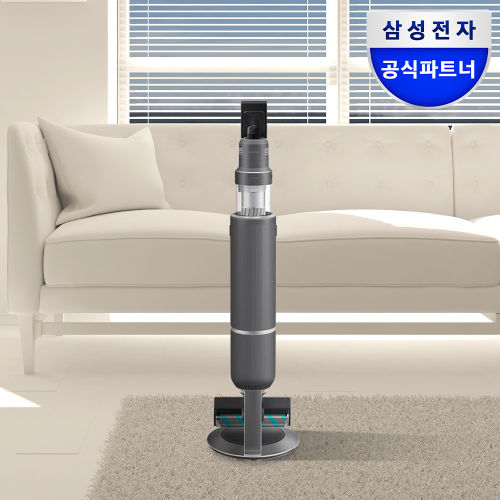 삼성 310W 비스포크 AI 제트 무선청소기 물걸레 핸드 진공 소형 원룸 새틴차콜 단순배송