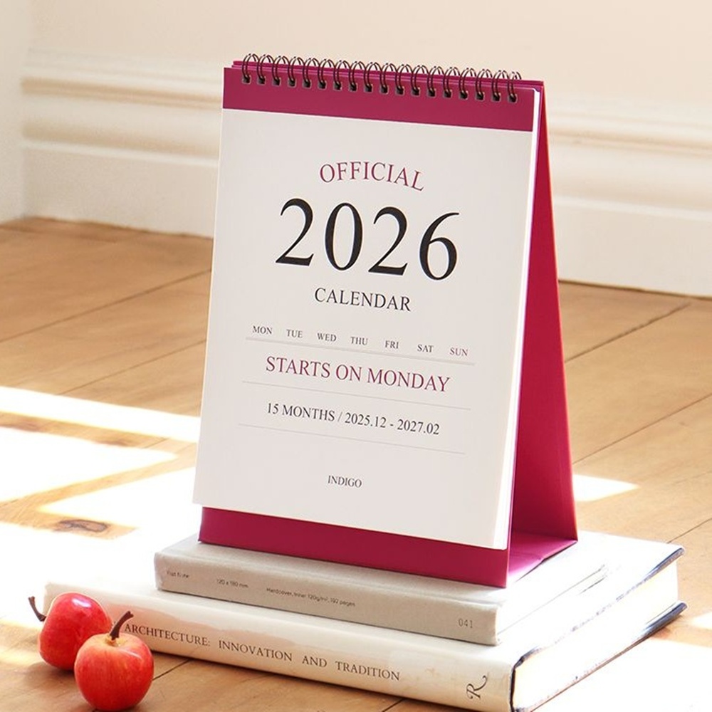 2026년 탁상 달력 2026 스케즐 달력 스케줄러 책상 26년 데스크캘린더 업무용 - 상품 이미지