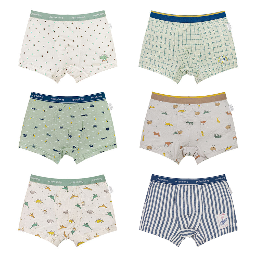 [삐삐롱]25FW 무형광 아동 남아 드로즈 사계절 사각팬티