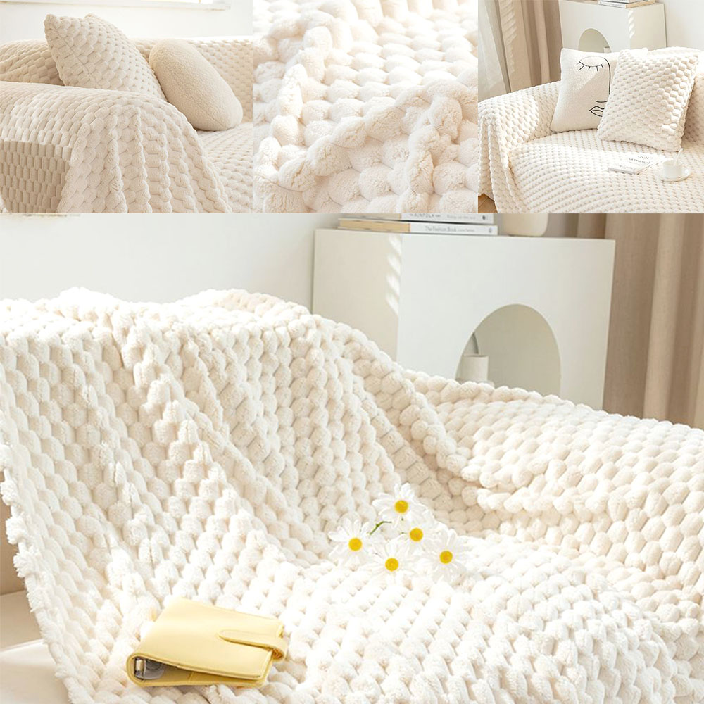 극세사 소파 커버 푹신 포근한 거실 담요