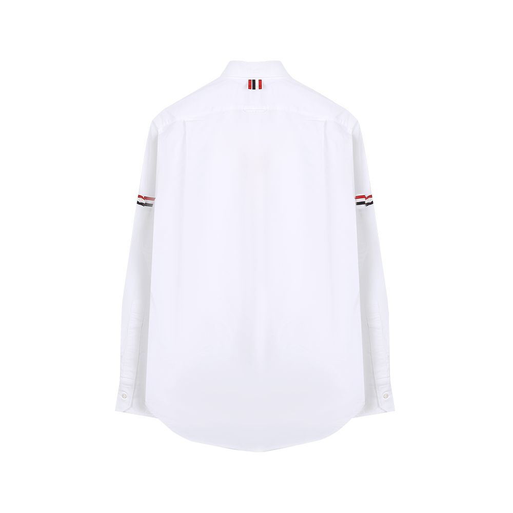 톰브라운 암밴딩 옥스포드 셔츠 MWL150E F0313 100 (2025 S/S) SIZE3 - 상세 이미지 3