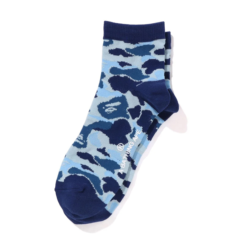 베이프 양말 ABC CAMO ANKLE JACQUARD SOCKS 1K70-184-002 - 메인 이미지