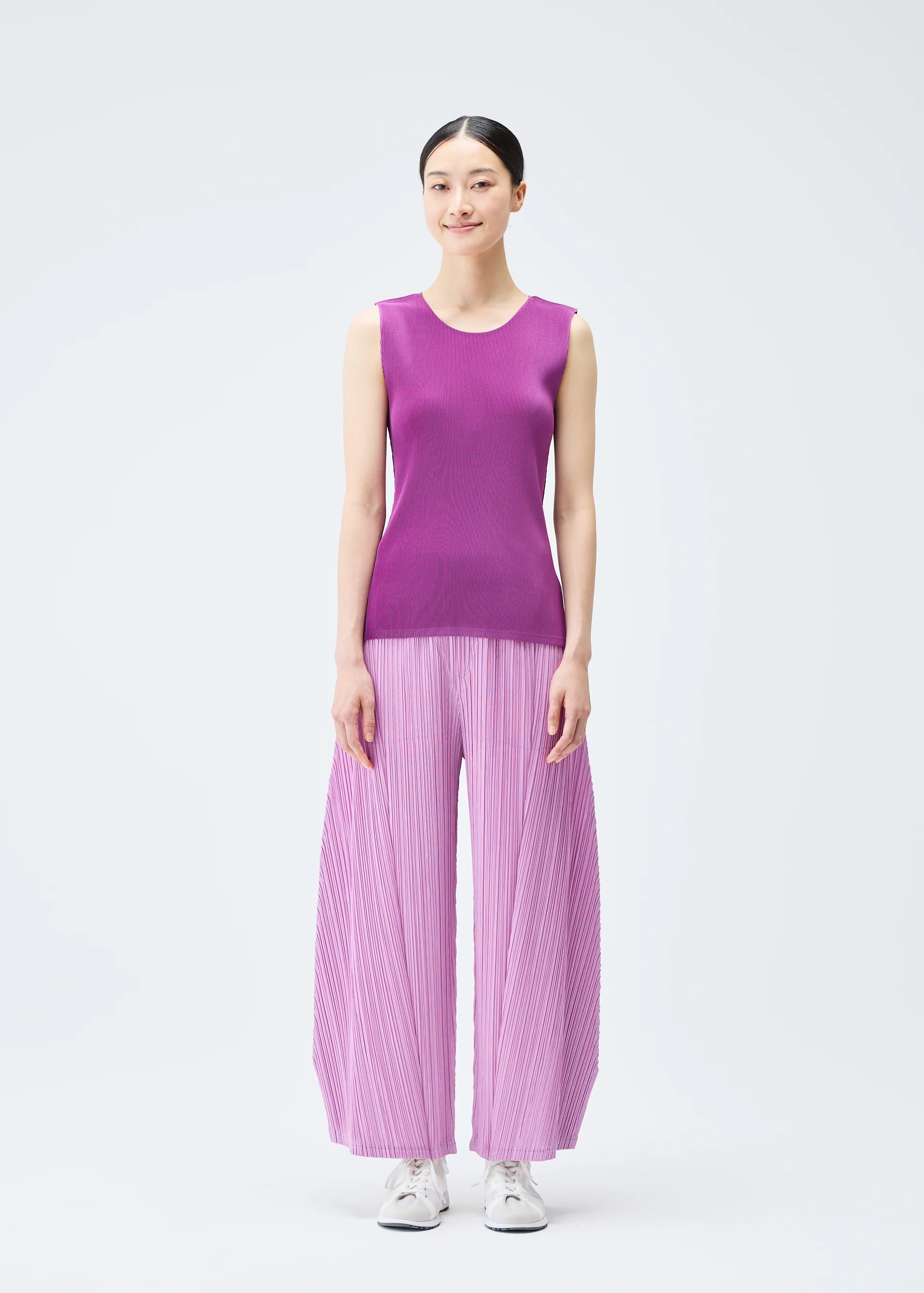 플리츠플리즈 바지 ISSEY MIYAKE SQUARE PP53JT483 - 상세 이미지 3