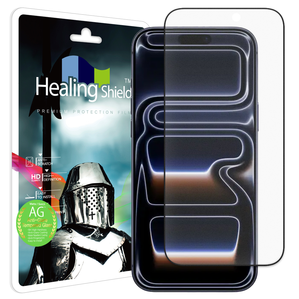아이폰 저반사 강화유리 액정보호필름 아이폰17 프로 맥스, 1매입