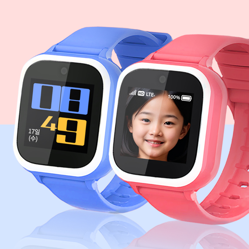 어린이 키즈폰 우들 스마트 키즈워치폰 통화및위치추적 가능