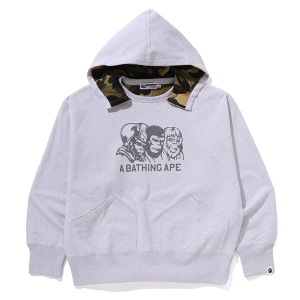 베이프 후드티 A BATHING APE DOUBLE FACE PULLOVER HOODIE BAPE LEGACY 1L70-114-001 - 상품 이미지