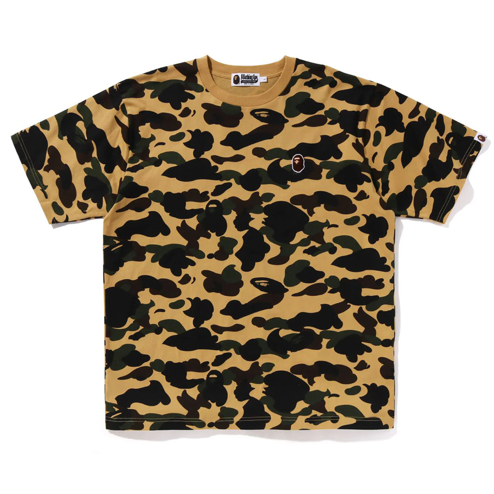 베이프 반팔티 1ST CAMO ONE POINT TEE 1K70-109-011 - 상세 이미지 3