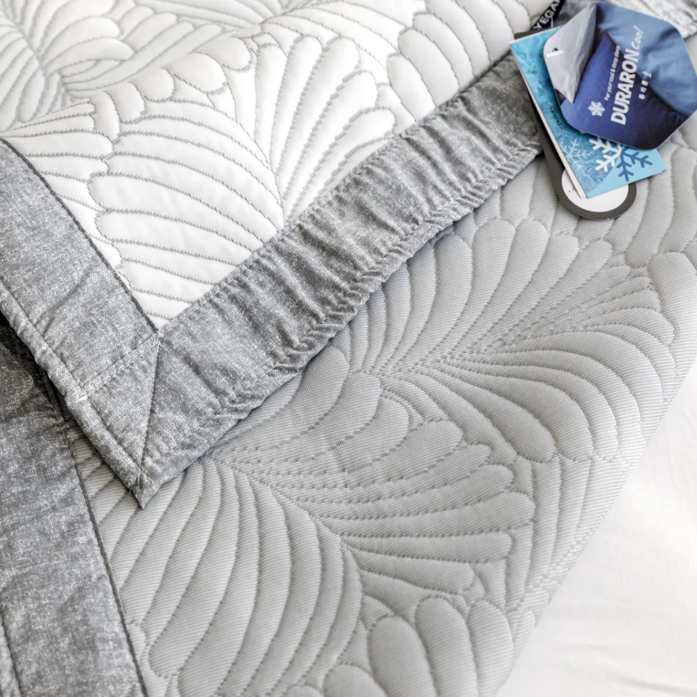 듀라론 고정밴드 시원한 아이스 쿨 여름 냉감패드 침대패드 SS