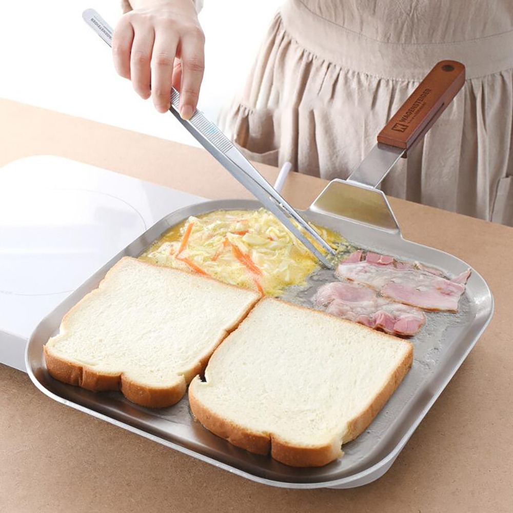바겐슈타이거 통3중 스텐 사각 그리들팬 식빵 부침팬 - 상세 이미지 3