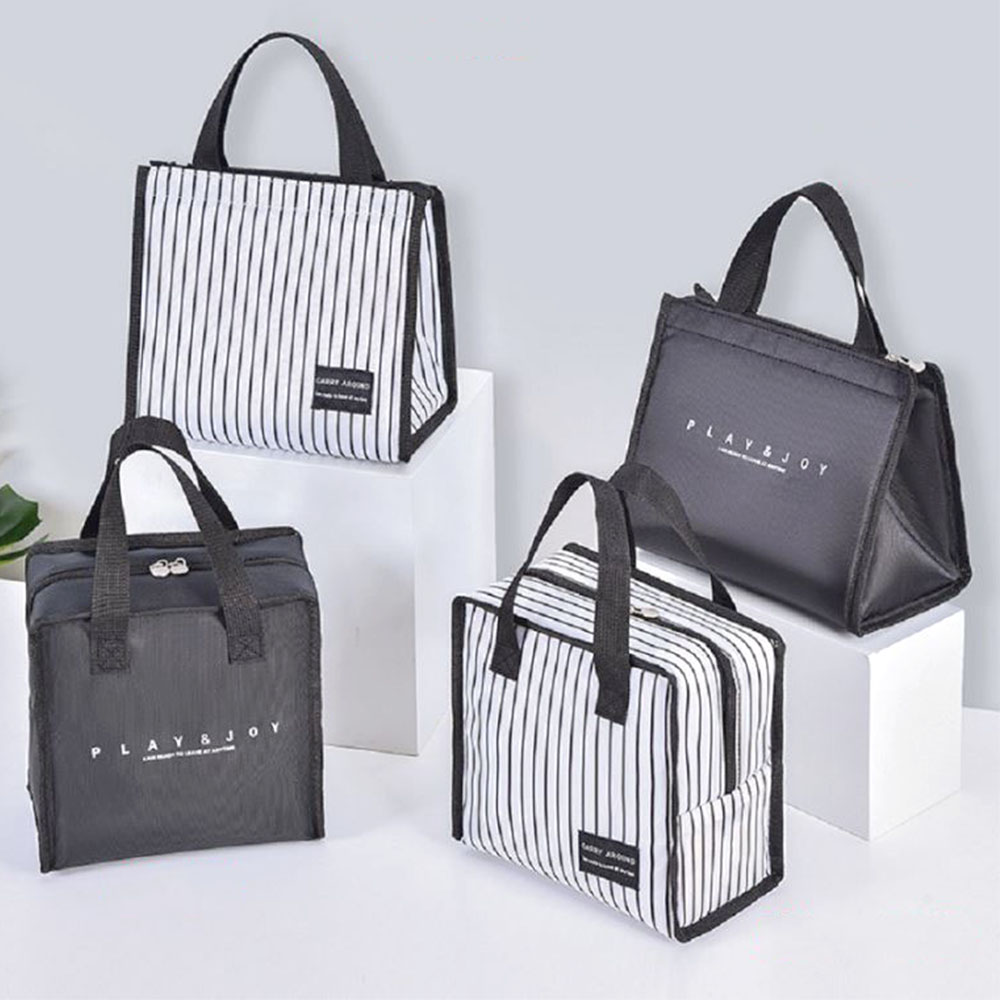 미니 pvc 보냉가방 캠핑 지퍼 도시락백