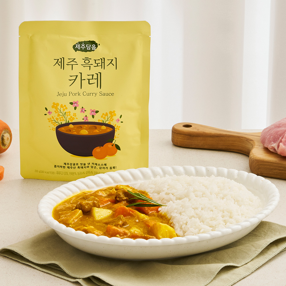 오뚜기 제주담음 제주 흑돼지 카레 250g - 상품 이미지