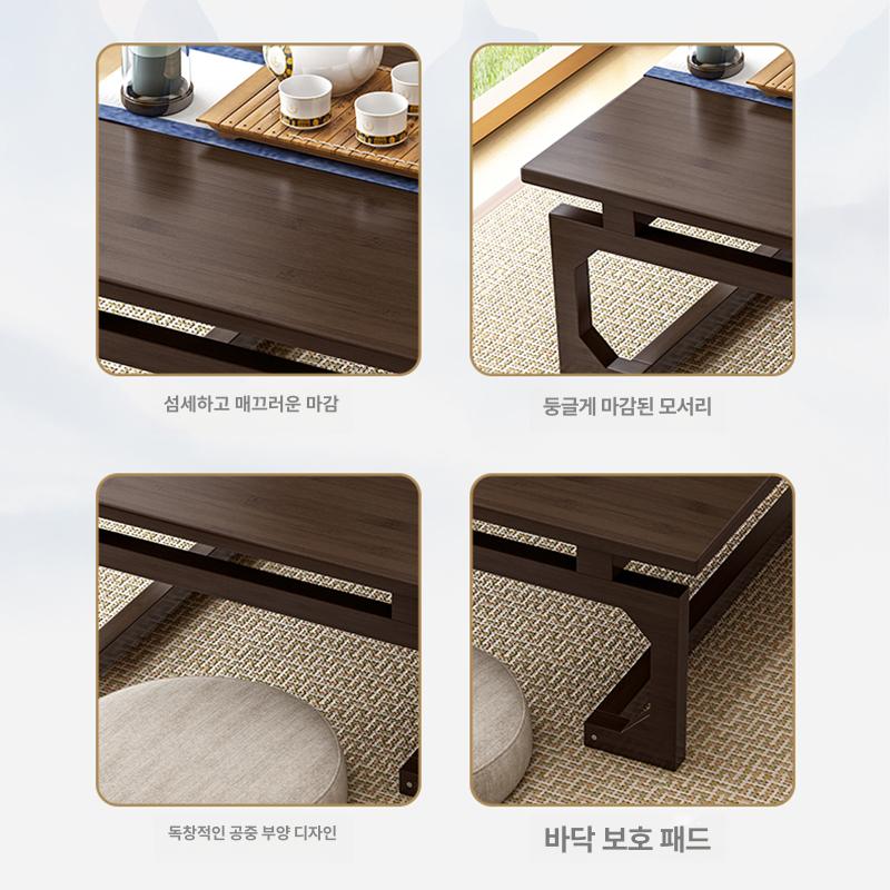 점상 치성 무속인 탁자 전통 불상 신내림 점사 블랙월넛 60x40 직사각형 - 상세 이미지 5
