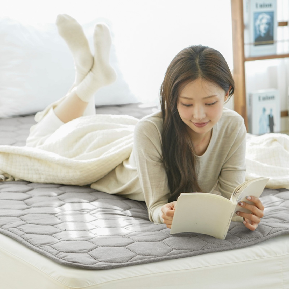 거실용 탄소 매트 거실 대형 난방 매트 퀸 온열 러그