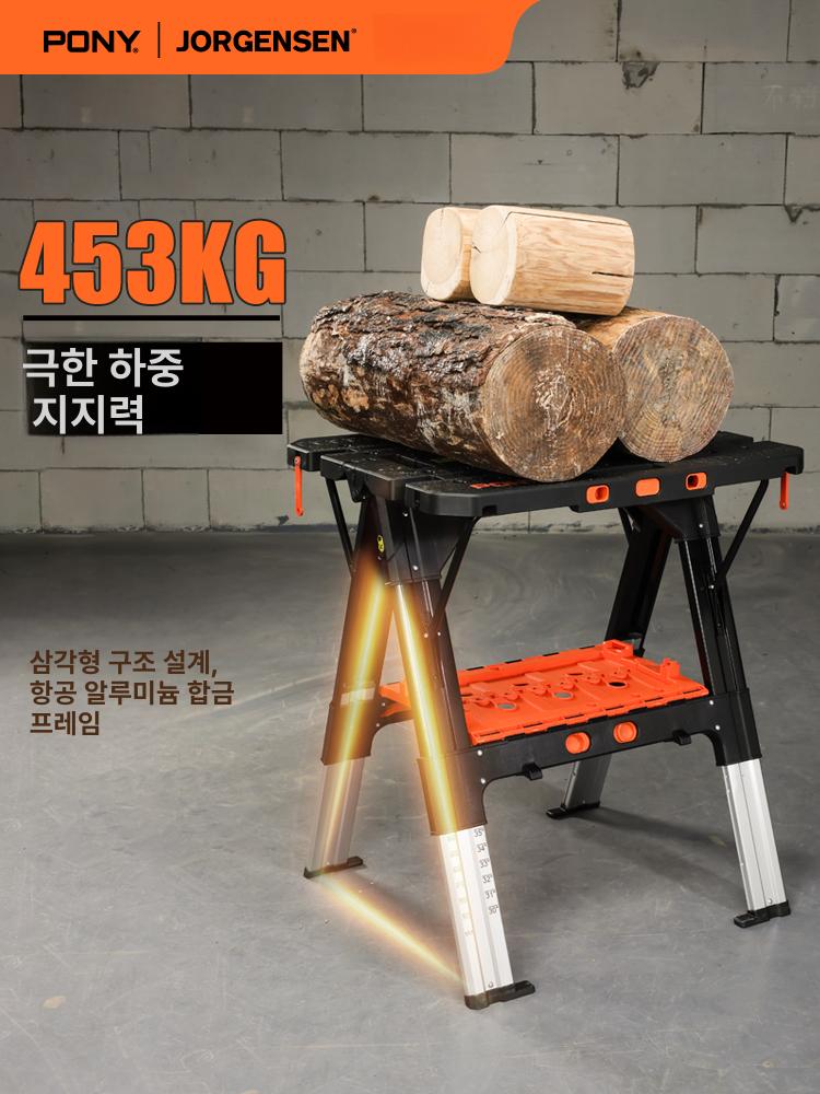 접이식 이동식 목공 휴대용 다기능 높이조절 테이블쏘 DIY 기본세트 - 상세 이미지 3