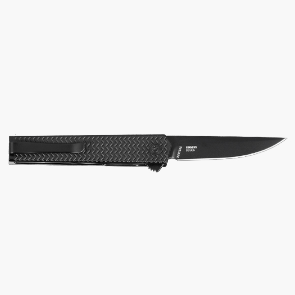 CRKT CEO 마이크로플리퍼 블랙 폴딩 나이프 등산 휴대용 칼 - 상세 이미지 3