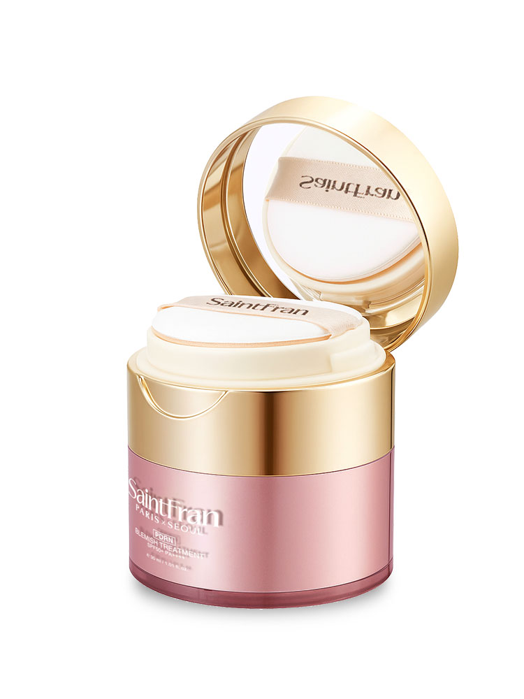 세인트프랑 PDRN 블레미쉬 트리트먼트 30ml 집중 진정 보습 광채 케어 크림(볼륨브러시 랜덤증정 1개) - 상세 이미지 2