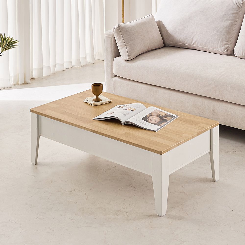 가구의서 사각 리프트업 테이블 1140