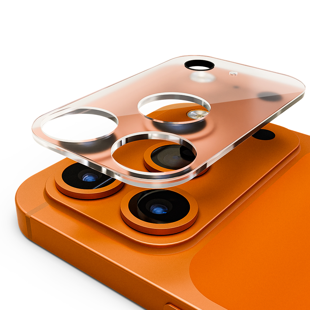 아이폰 카메라 렌즈 풀커버 강화유리필름 아이폰17 프로, 1매입