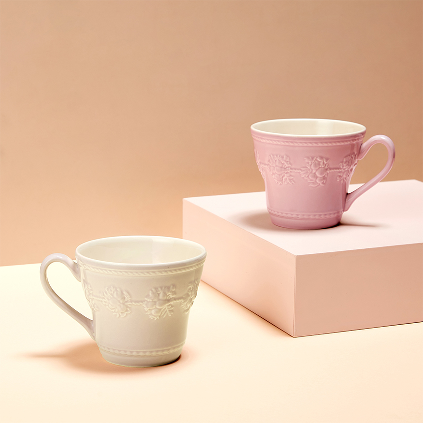 [N단독구성] 웨지우드 페스티비티 머그 2p 세트 (6종 택1)