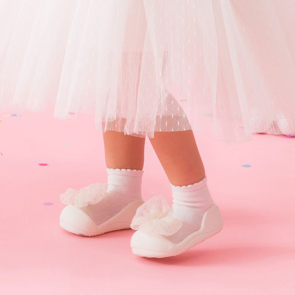 아띠빠스 아기 신발 돌 걸음마 보행기 여름 신발 밤부 폴라베어 베이지 M(115)