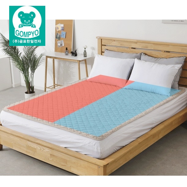 분리 난방 워셔블 전기요 탄소 온열 매트 침대용 전기장판