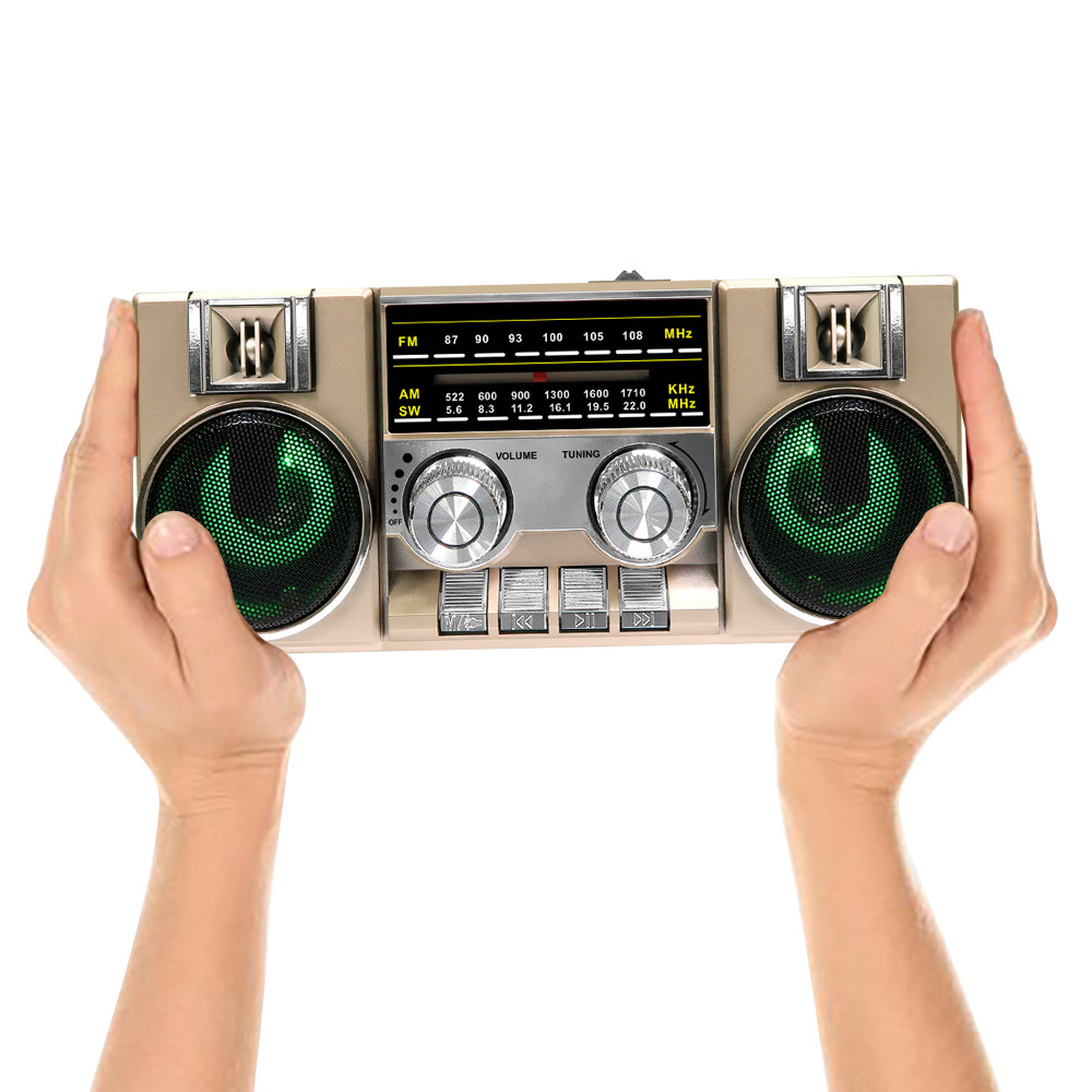 코비 레트로 아날로그 FM 블루투스 라디오 CRF-55B 클래식디자인 - 상세 이미지 5