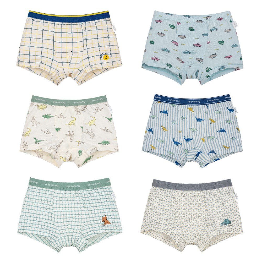 [삐삐롱]25FW 무형광 아동 남아 드로즈 사계절 사각팬티