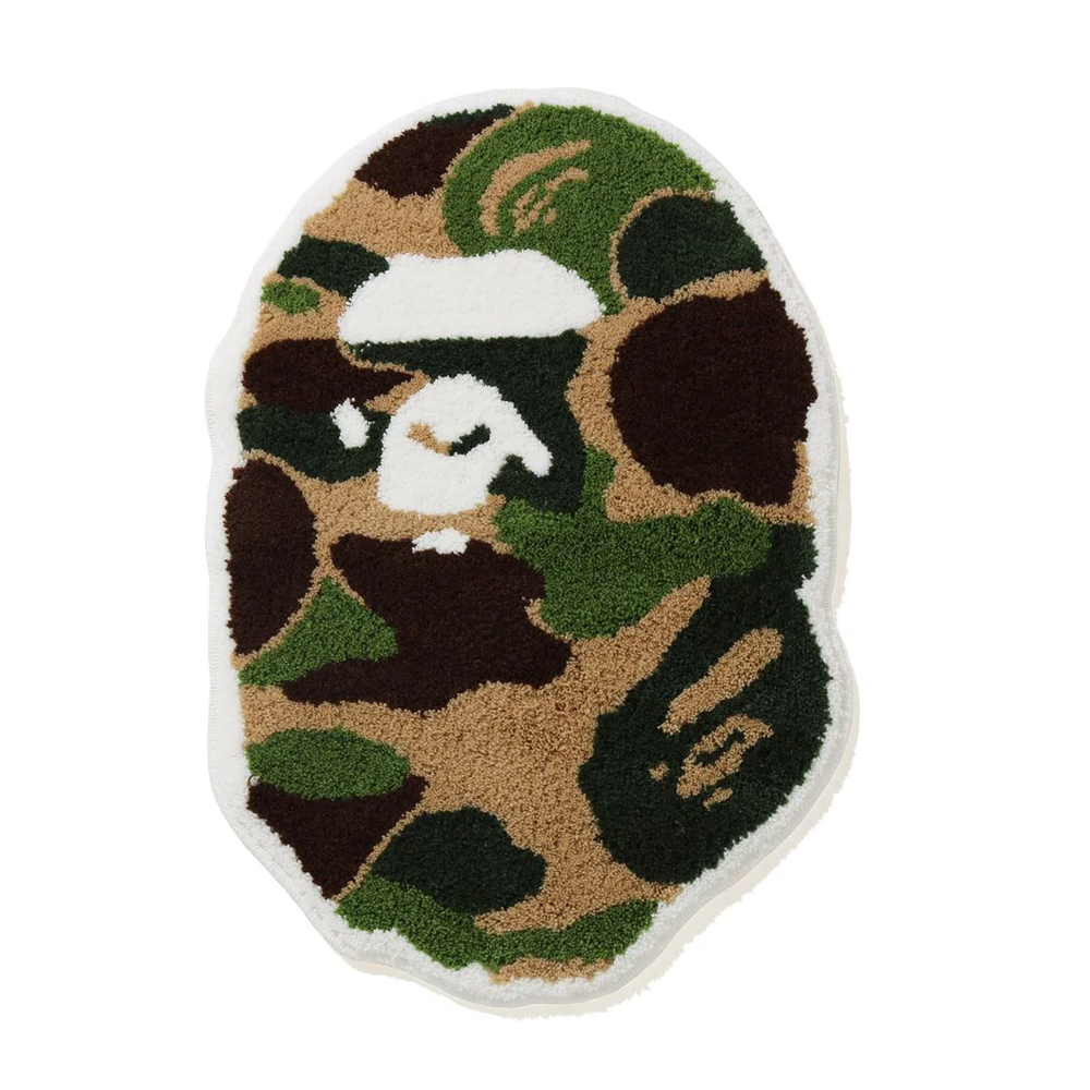 베이프 러그 ABC CAMO APE HEAD RUG MAT 1H30-182-032