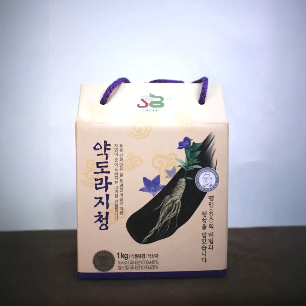 씨드뱅크 약도라지청 1kg 선물 도라지차 도라지청 이미지 4