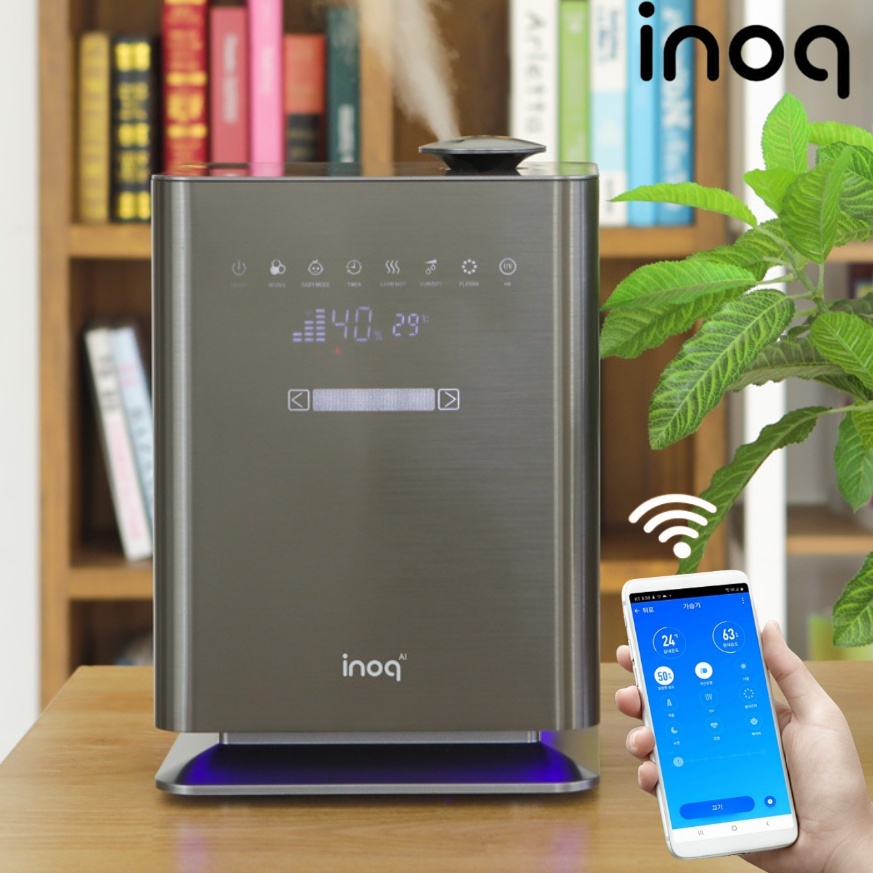 인공지능 스마트 복합식가습기 저소음 가열식 초음파식 복합가습기