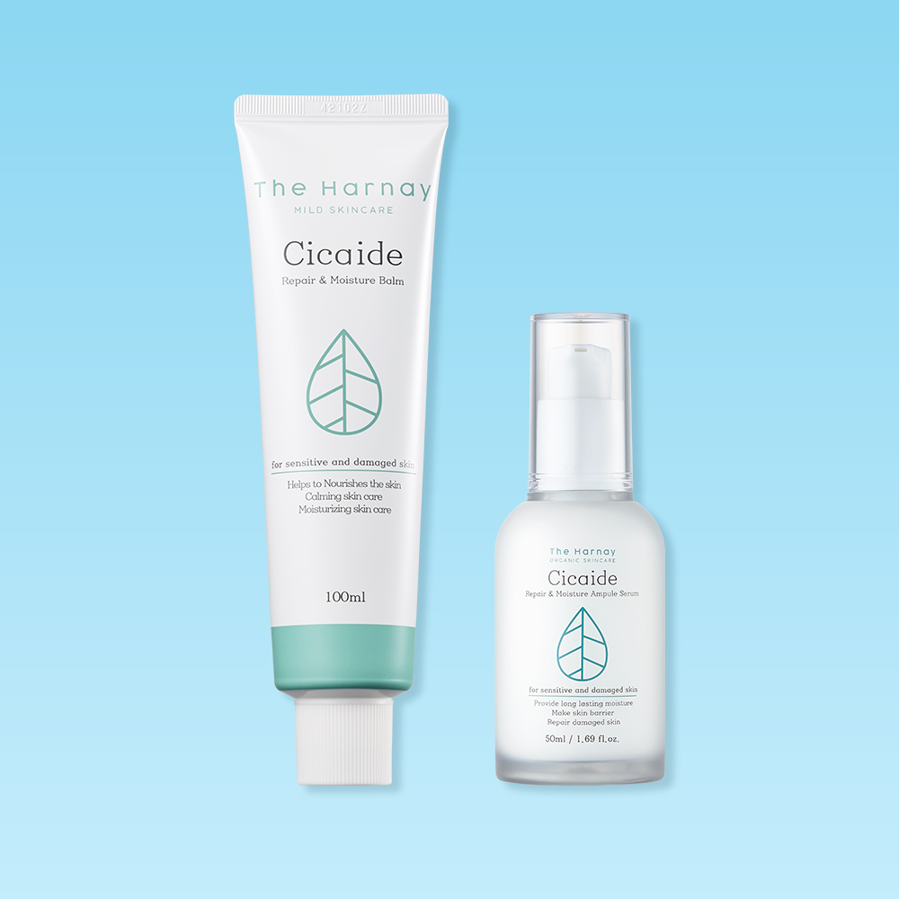 [2종세트] 더하르나이 시카이드 앰플 50ml+시카이드 밤 100ml - 상품 이미지