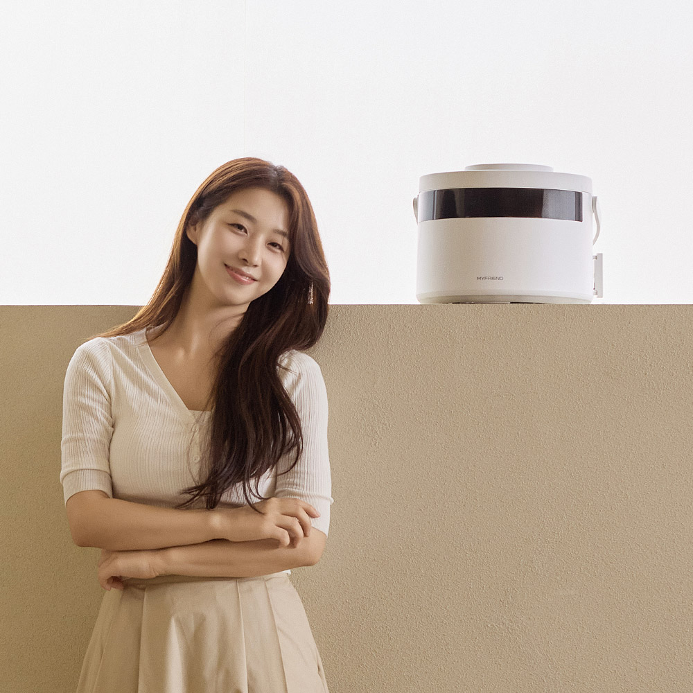 마이프랜드 가열식 가습기 4L 대용량 스테인리스 신생아 아기용 가습기 스티모맥스