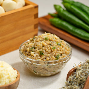 셰프애찬 마늘 맵짤이 청양고추 양념장 장아찌 다대기 반찬 250g 맛있게 먹은 솔직 후기 - 상품 이미지 4