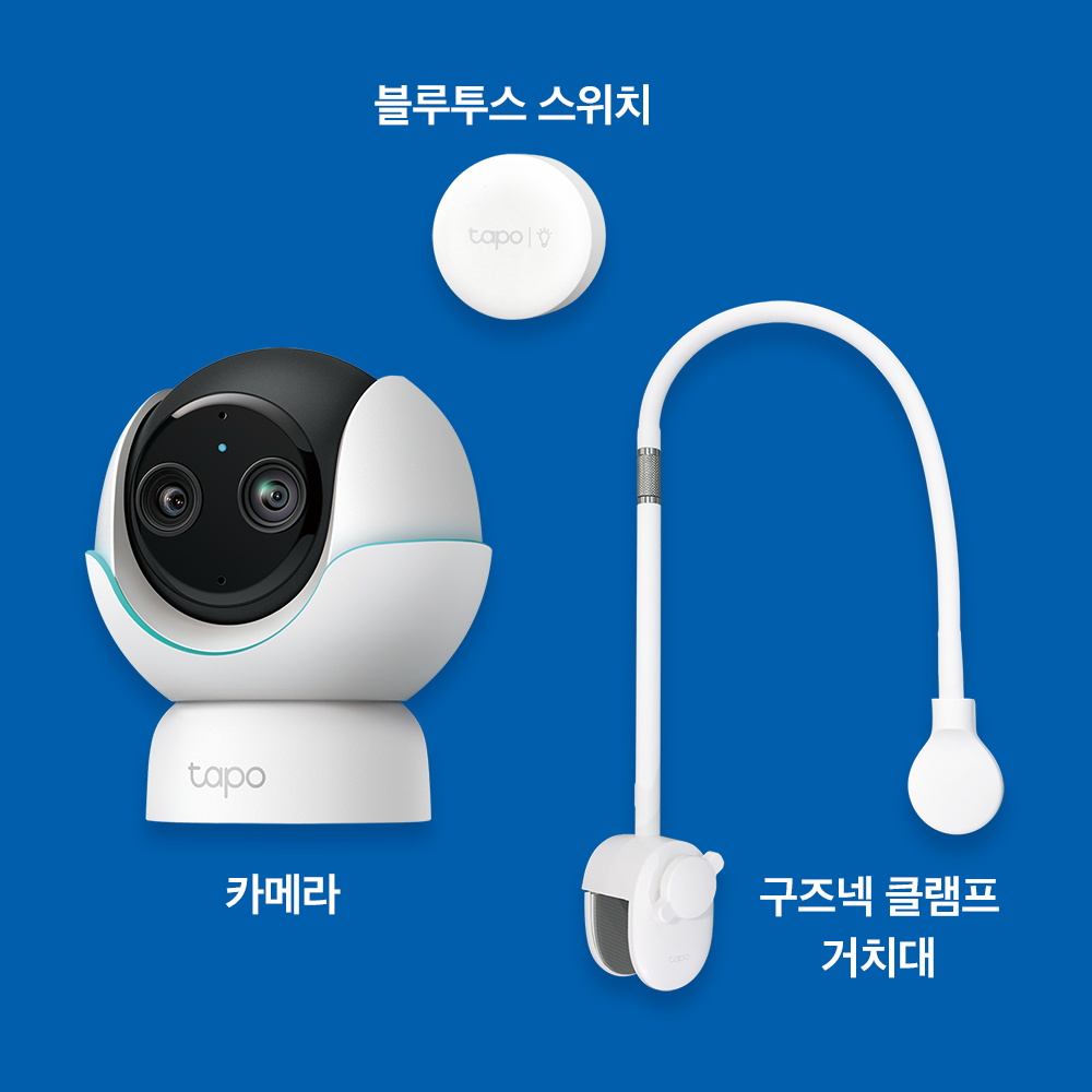 티피링크 Tapo C840 베이비 모니터링 카메라 눈 코 얼굴가림 방지 수면분석 울음감지 홈캠 CCTV - 상세 이미지 2
