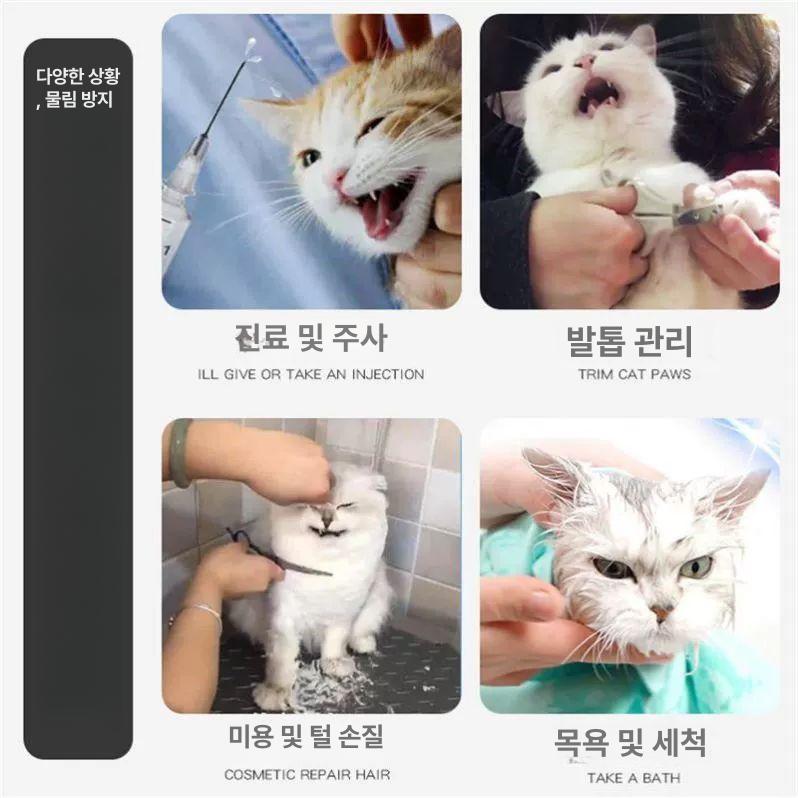 고양이 목 쿠션 도넛 강아지넥칼라 넥카라 방수 중성화 깔대기 애견넥카라 L 대형30cm7kg 고양이 머리 보호 커버 - 상세 이미지 4