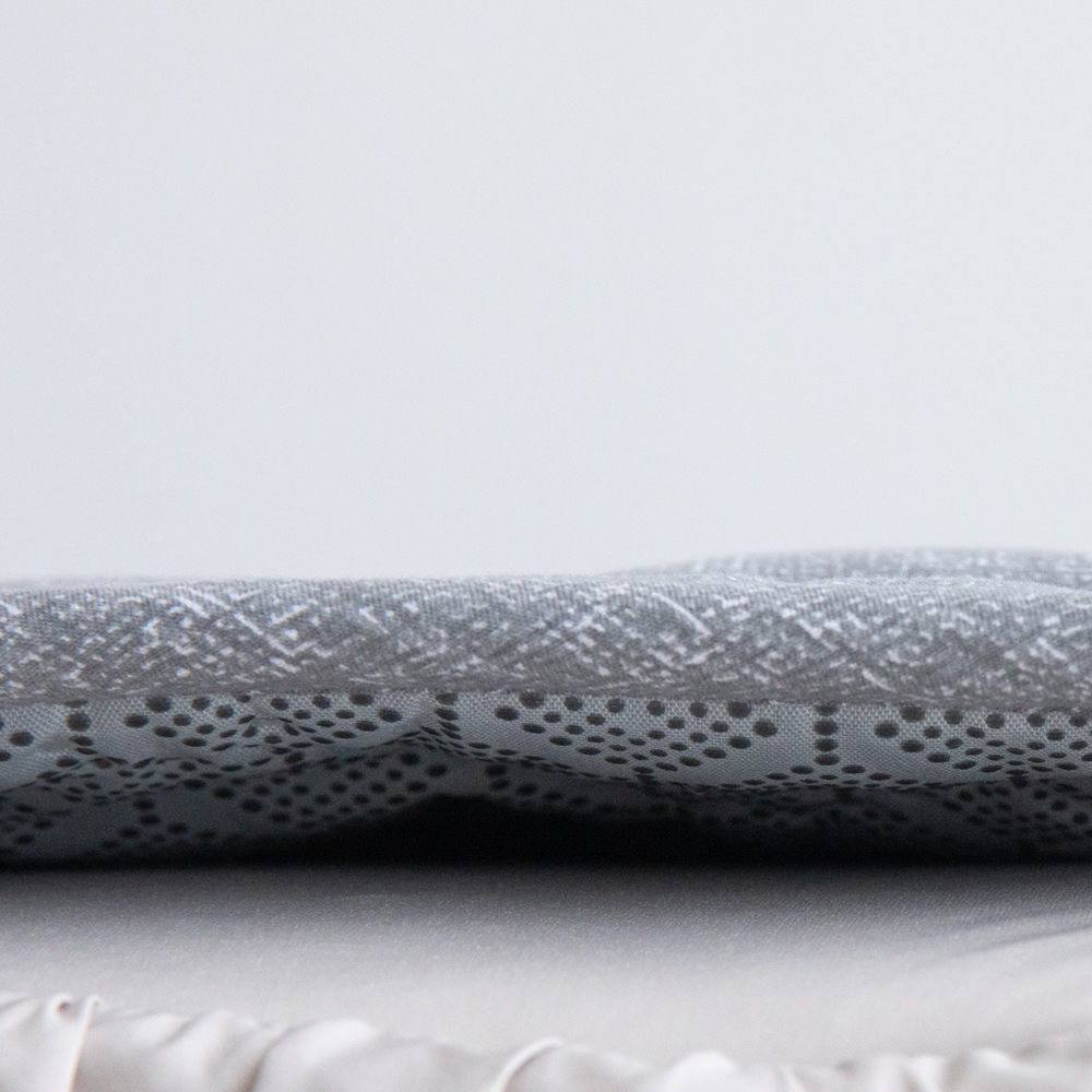 한일의료기 카본 탄소매트 전기 온열매트 침대용 전기장판 1인용 싱글 파스텔 그레이