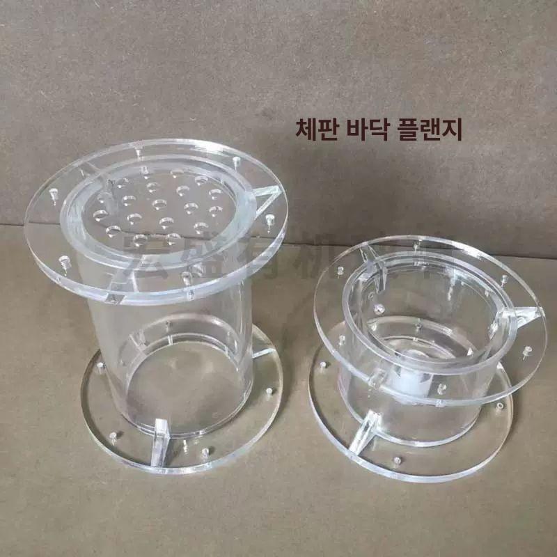 높은 투명 아크릴 튜브 시트 재료 재단 플레이트 플렉시 원형 가공 막대 직경 디스플레이 사이즈 문의 후 주문 - 상세 이미지 3