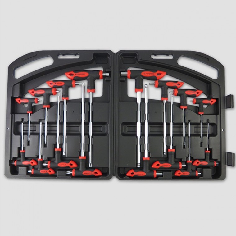 육각 별 T렌치 16pcs t10 t15 t20 t25 t30 t45 t50 - 상품 이미지