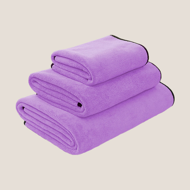 포포가든 반려동물 강아지 고양이 목욕수건 소프트 퀵드라이 타올 초극세사 대형 140cm 이미지 4