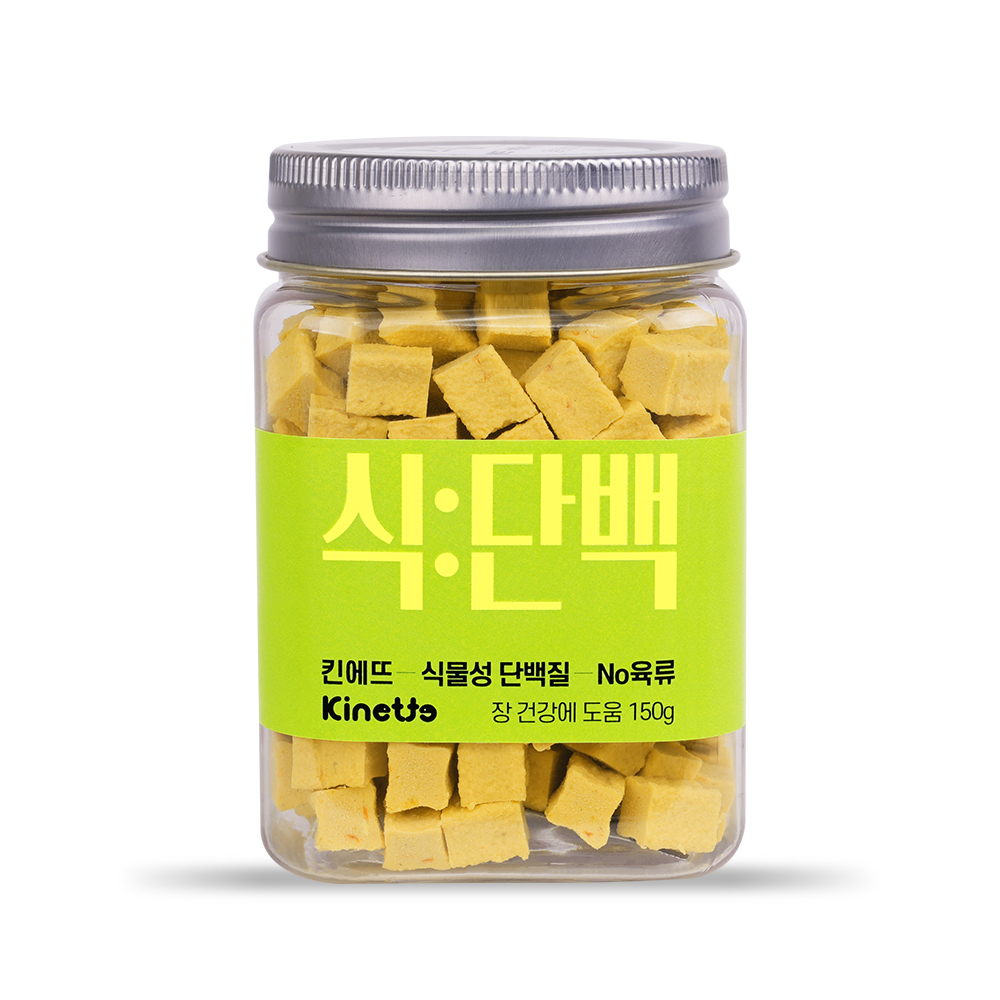 킨에뜨 kinette 비건간식 식단백, 150g, 1개 - 메인 이미지