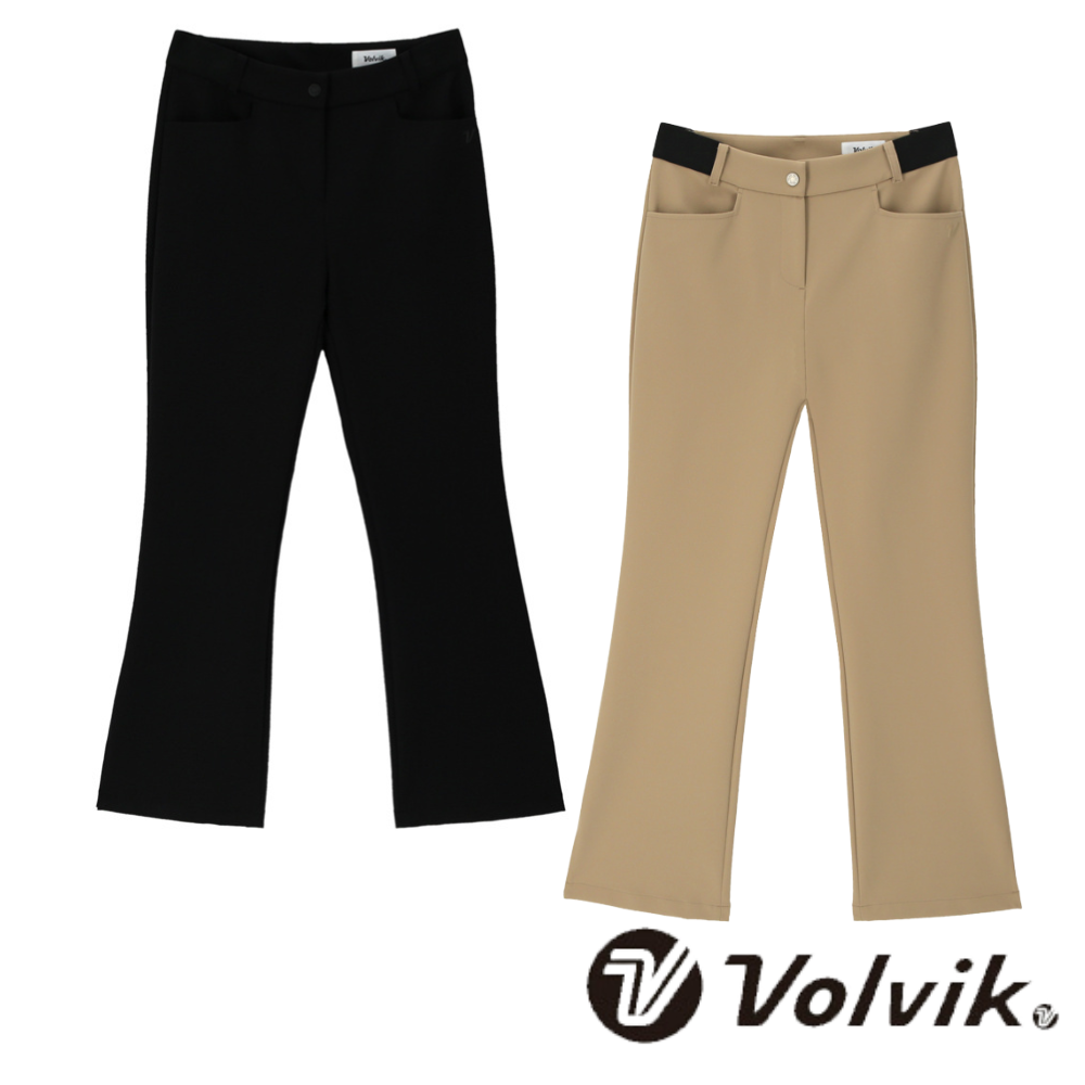 볼빅골프웨어 볼빅바지 여자골프바지 간절기 부츠컷 팬츠 가을 P992 - 상품 이미지