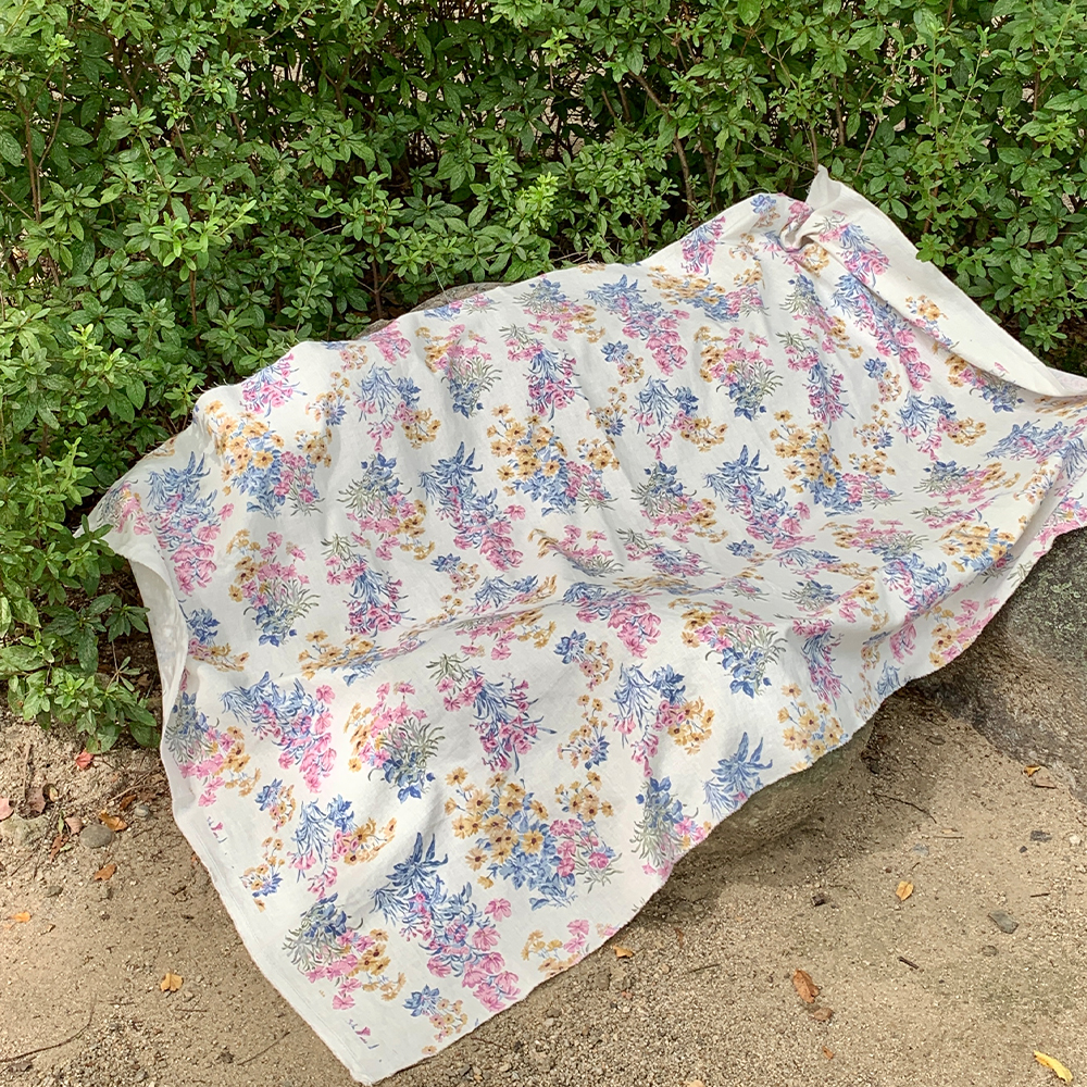 더블유패브릭 리센 대폭 린넨 원단 15수 대폭 린넨천 원단 워싱처리 커튼 앞치마 천가게 - 상세 이미지 3