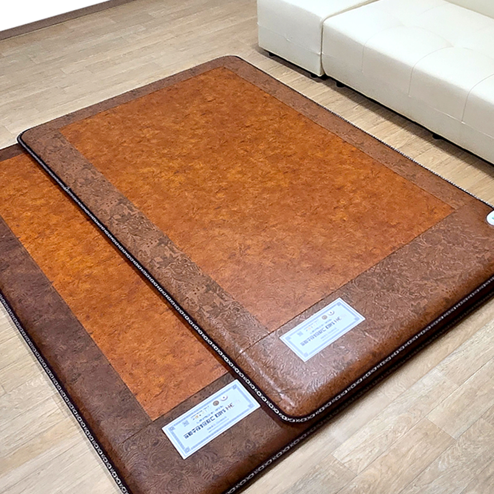 3H 한일온열기 야자수 사각 퀸 분리난방 두꺼운 그래핀 탄소 전자파없는 2인 전기매트 전기장판