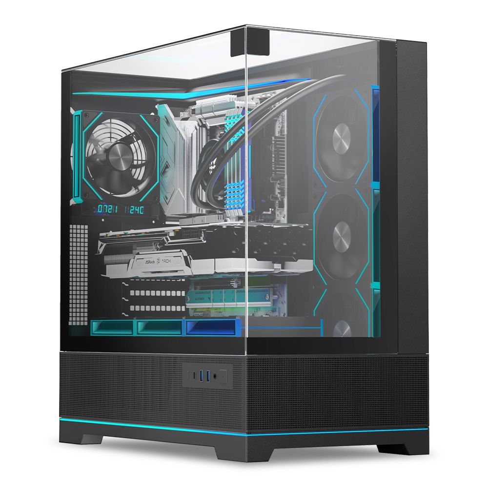 마이크로닉스 WIZMAX 루프탑 미들타워 PC 케이스 화이트 - 상세 이미지 5