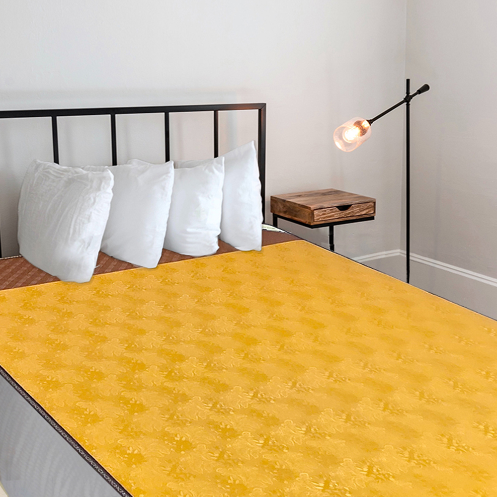 3H 한일온열기 그래핀 탄소 카본 EMF 신형장미 퀸 분리난방 전기 온열 매트 장판 2인용