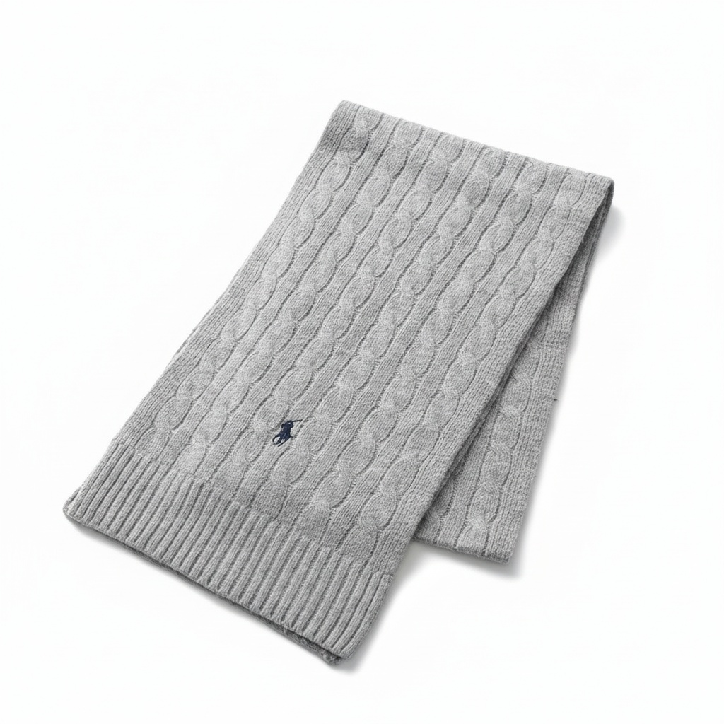 폴로 랄프로렌 남녀공용 목도리 스카프 꽈배기 머플러 PC1566-032 앤도버 미국판 - 상세 이미지 2