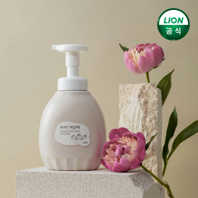 아이깨끗해 프리미엄 클린비건 폼 핸드솝, 비건 핸드워시 추천, 순한 핸드워시, 촉촉한 핸드워시, 가성비 좋은 핸드워시